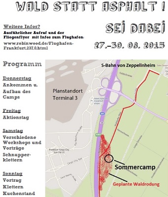 Programm-Flyer Sommercamp 2015