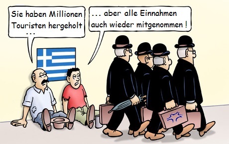 Cartoon: Fraport in GR