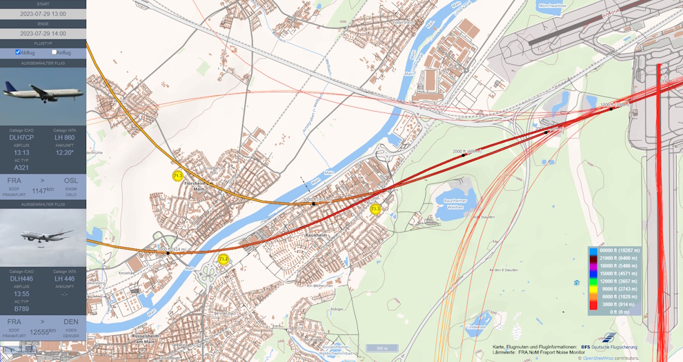 Grafik: StanlyTrack-Flugrouten, ergänzt