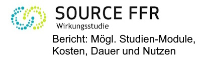 Grafik: Logo Wirkungsstudie, ergänzt